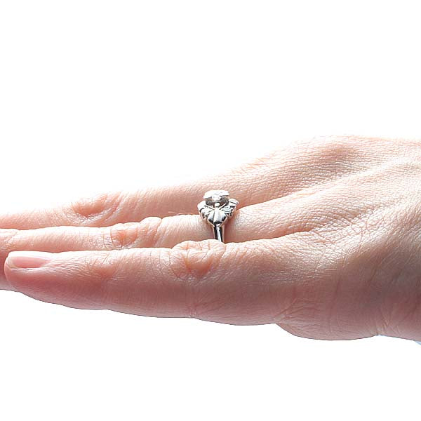 Midcentury Diamond Engagement Ring. #VR141028-08