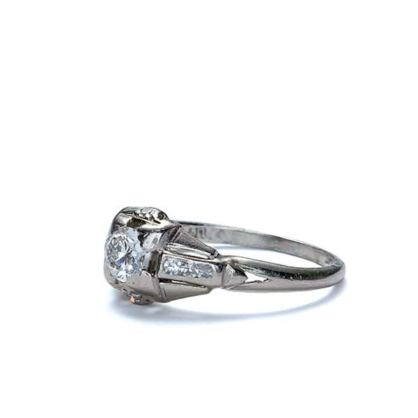 Art Déco Diamond Engagement Ring #VR160119-07