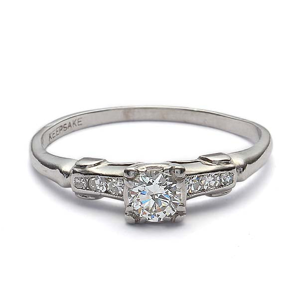 Circa 1950s Engagement Ring #VR160402-08