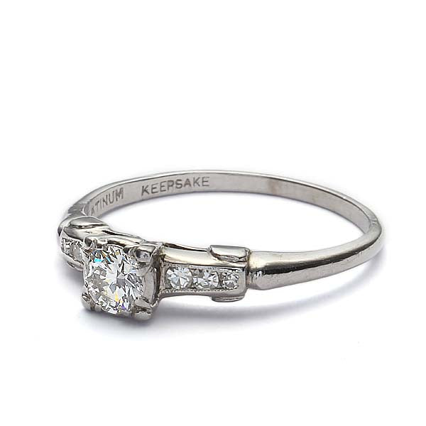 Circa 1950s Engagement Ring #VR160402-08
