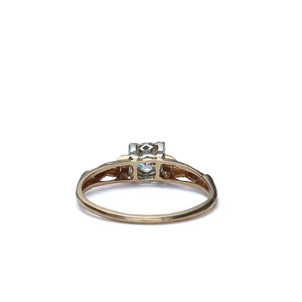Circa 1940s Diamond Engagement Ring. #VR160421-02