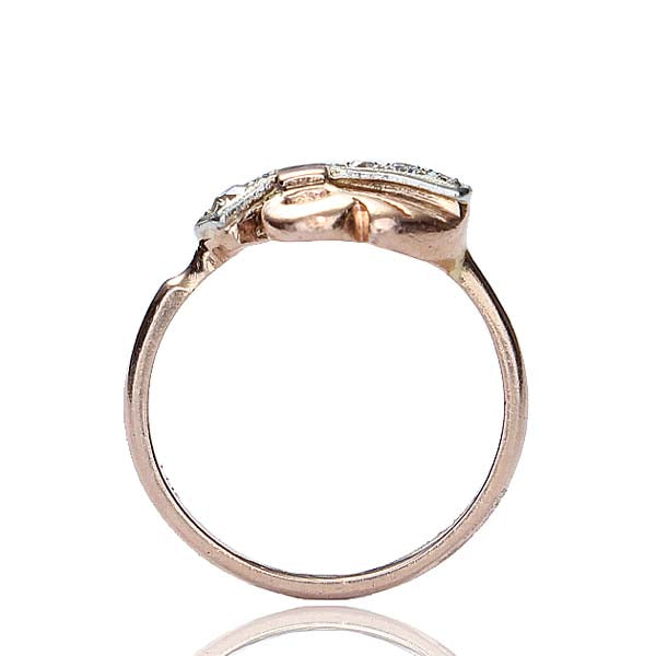Retro Moderne Fleur-De-Lis Ring #VR160719-05