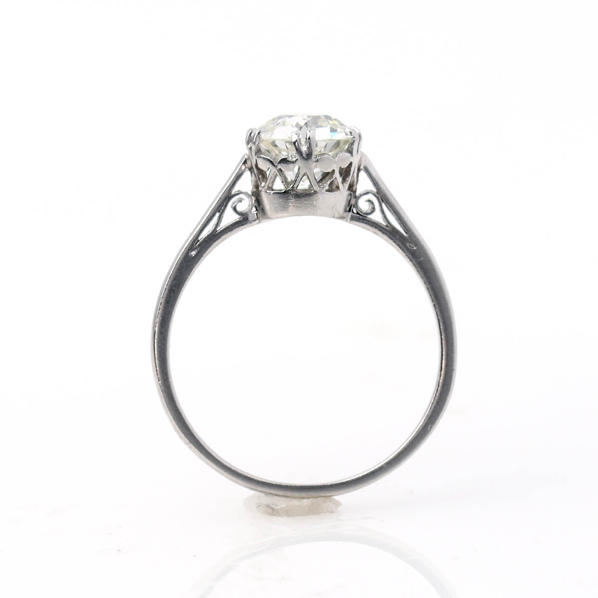 Antique Edwardian Solitaire Engagement Ring #VR161204-02