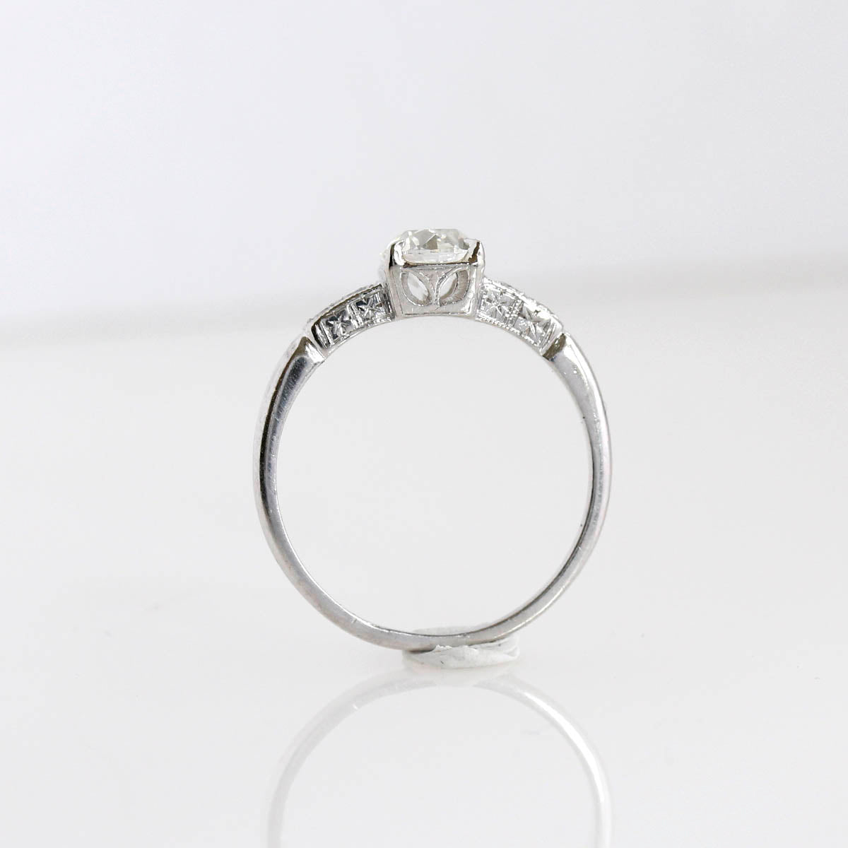 Art Deco 1920s Engagement Ring #VR200723-1