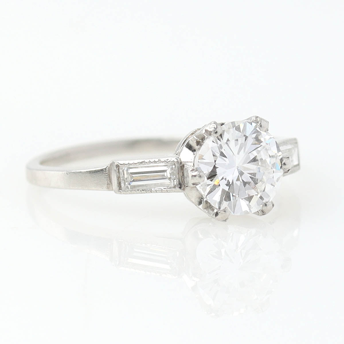 Art Déco Lambert Bros Engagement Ring #VR200914A-1