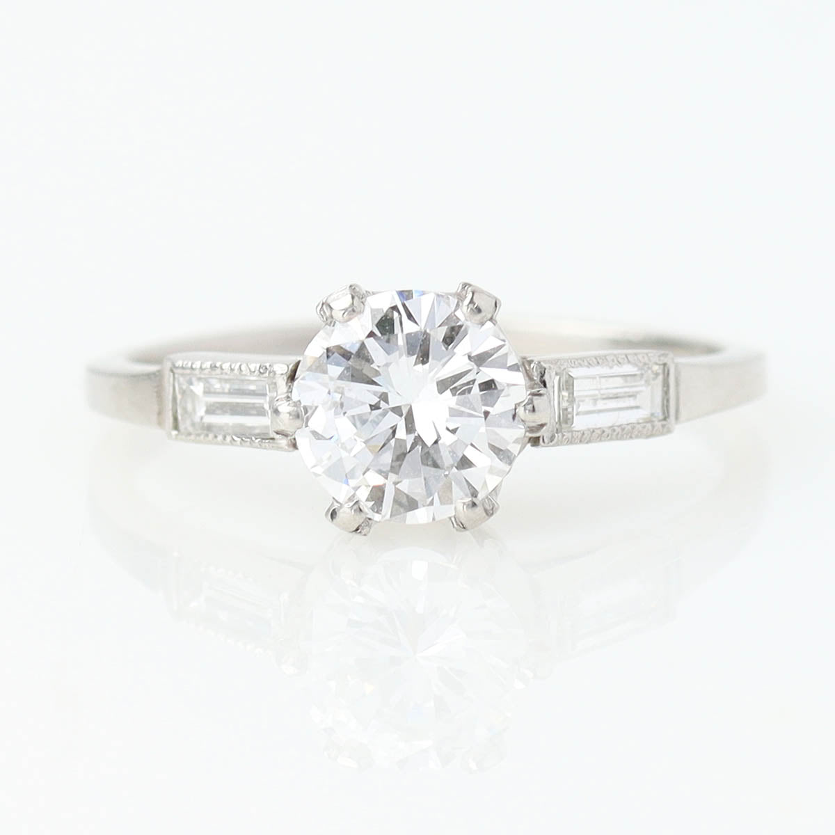 Art Déco Lambert Bros Engagement Ring #VR200914A-1