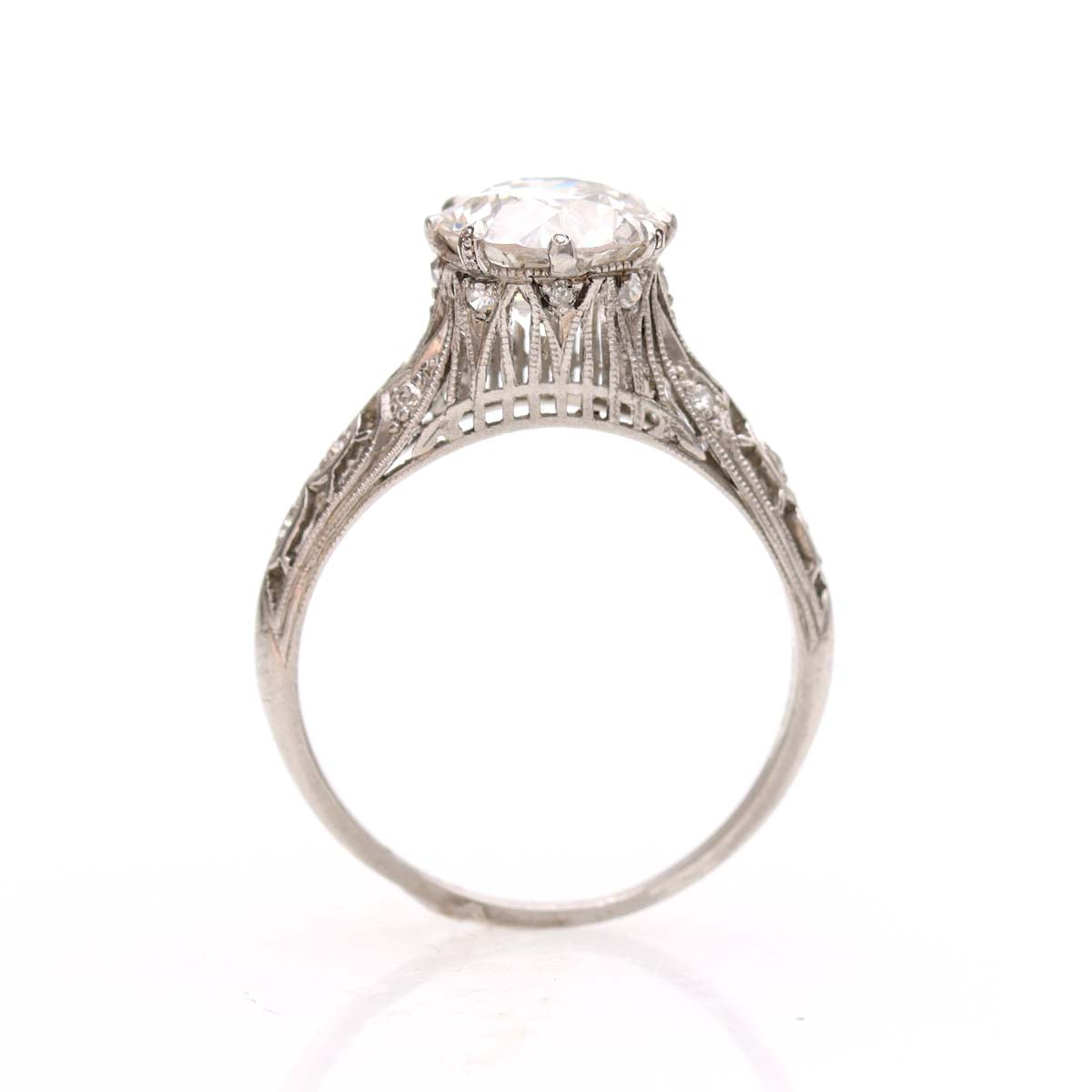 Early Art Déco Engagement Ring #VR210816-2