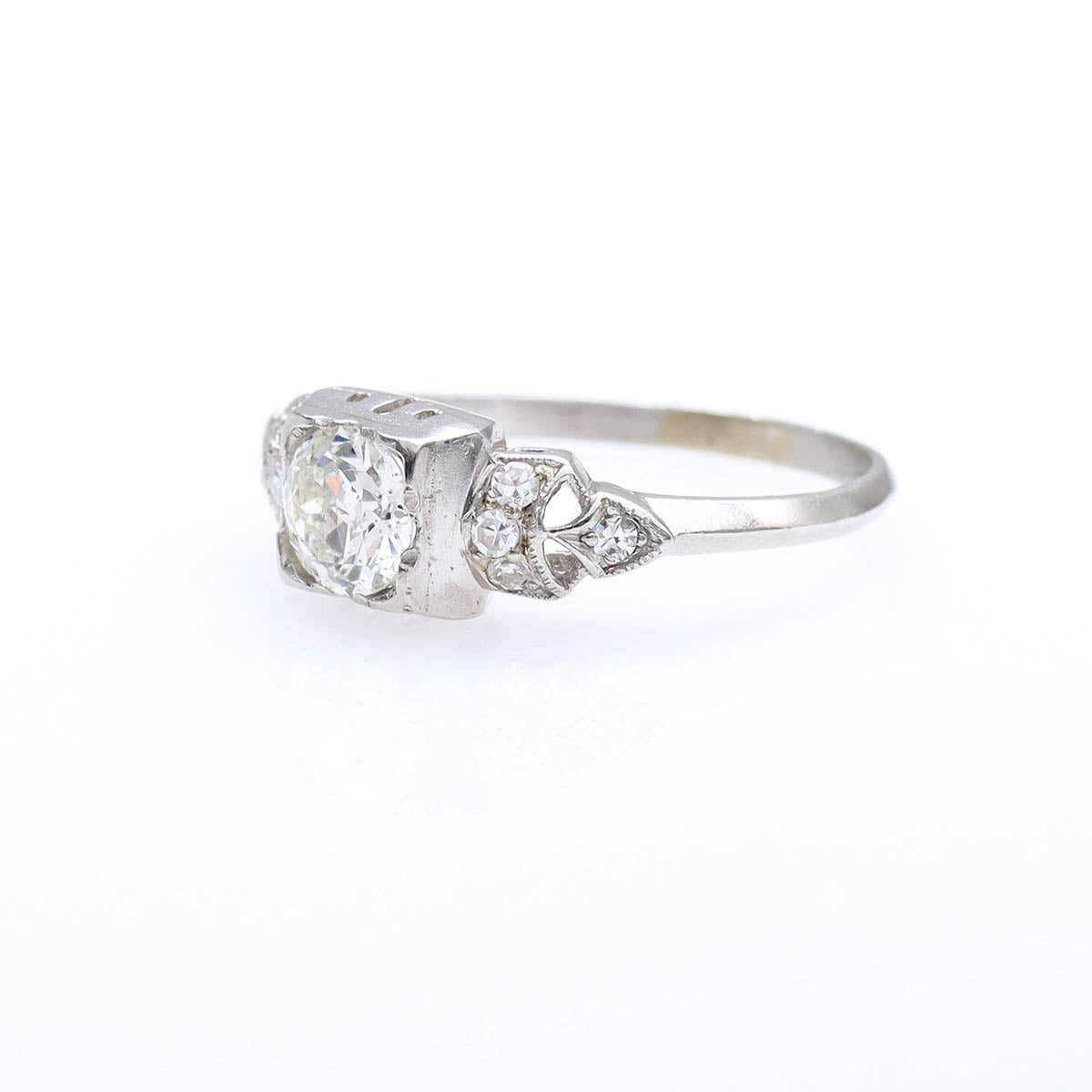 Early 1900s Old European Cut Diamond engagement ring #VR241014