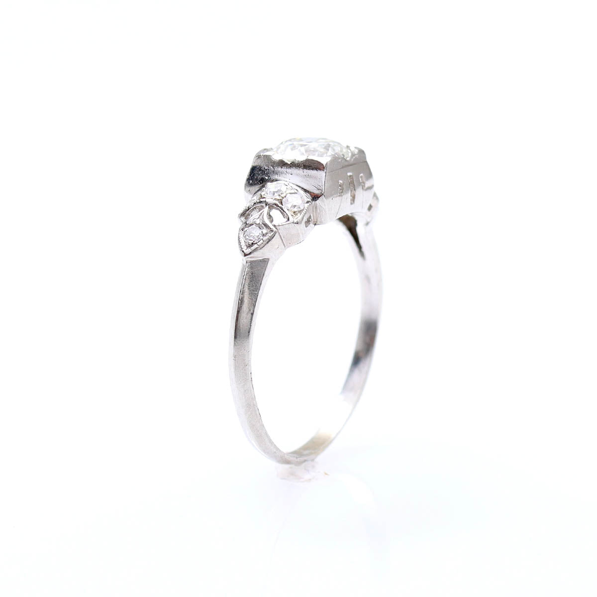 Early 1900s Old European Cut Diamond engagement ring #VR241014