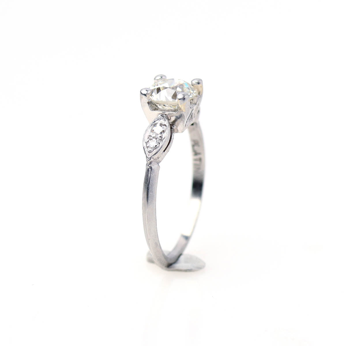 Art Déco Old European Cut Diamond Engagement Ring #VR260623