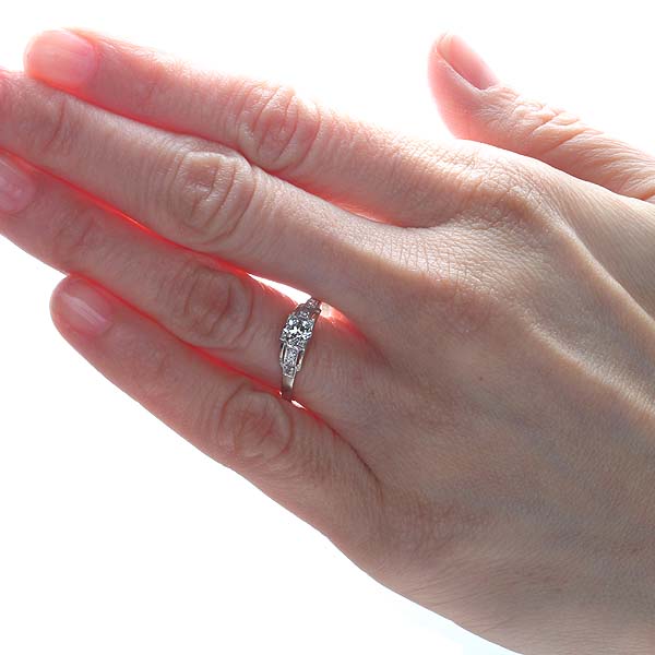 Circa 1940 Diamond Engagement Ring #VR475-07