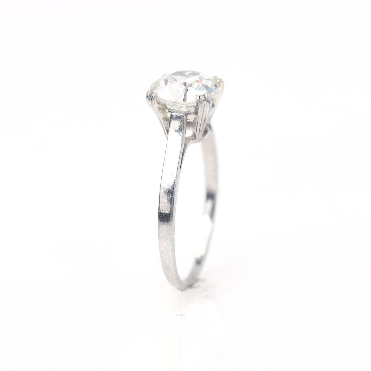 Circa 1930s Old European Cut Diamond Engagement Ring #VR560-06