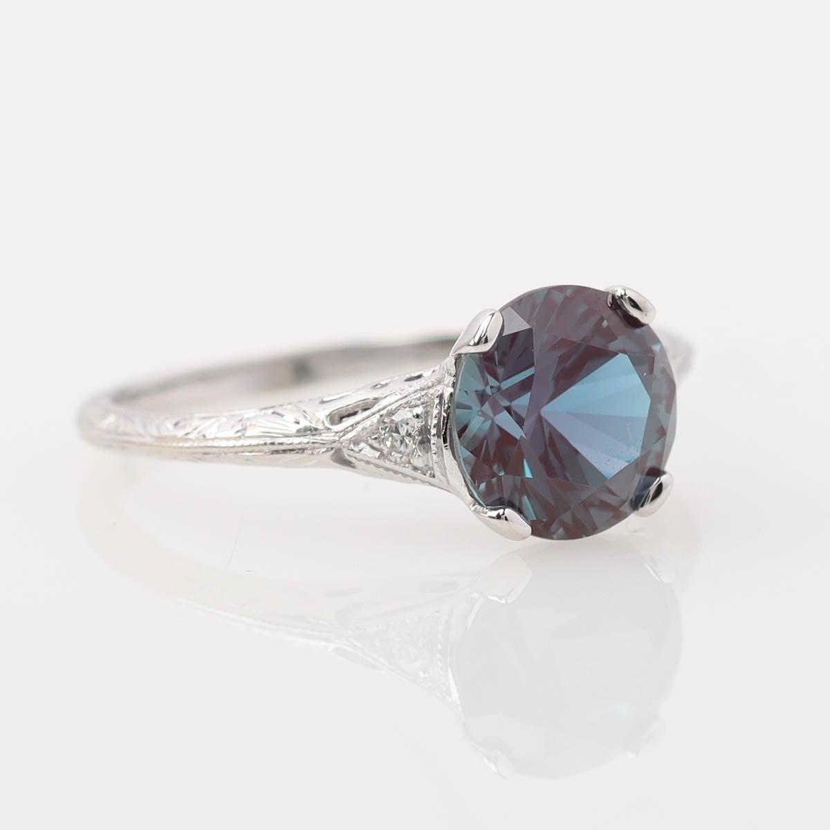 Replica Edwardian Engagement Ring #3257-31