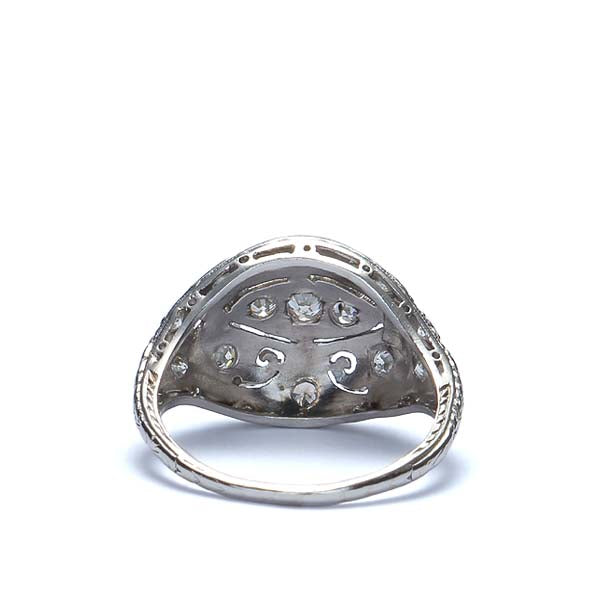Art Déco Diamond Dome Ring #VR150917-02 - Leigh Jay & Co