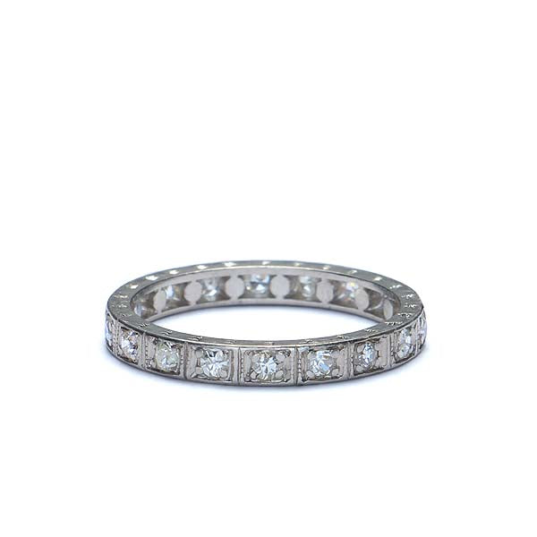 Art Deco Eternity Band #VR160212-11 Default Title