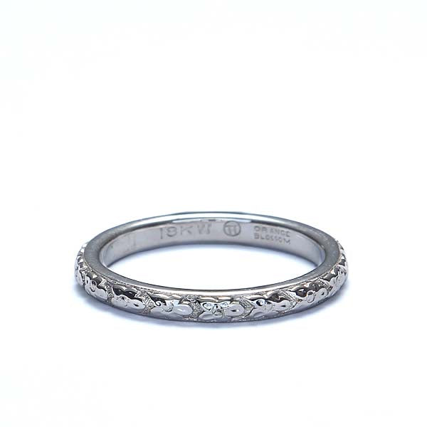 Art Deco Repose’ wedding band. #VR568-05 - Wedding Bands