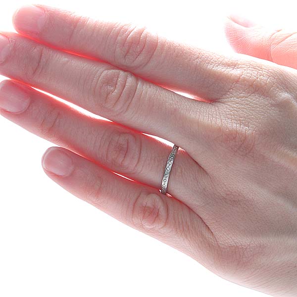 Vintage Wedding Band #R358-02 Default Title