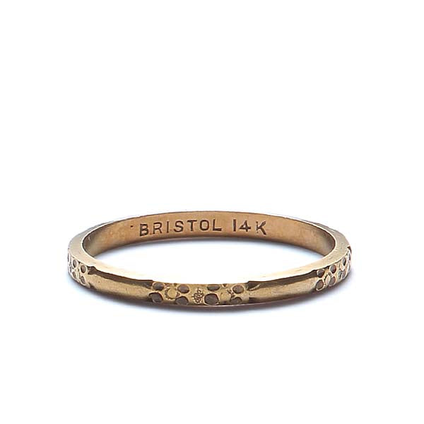 Circa 1940s Wedding band #VR160402-11 - Wedding Bands