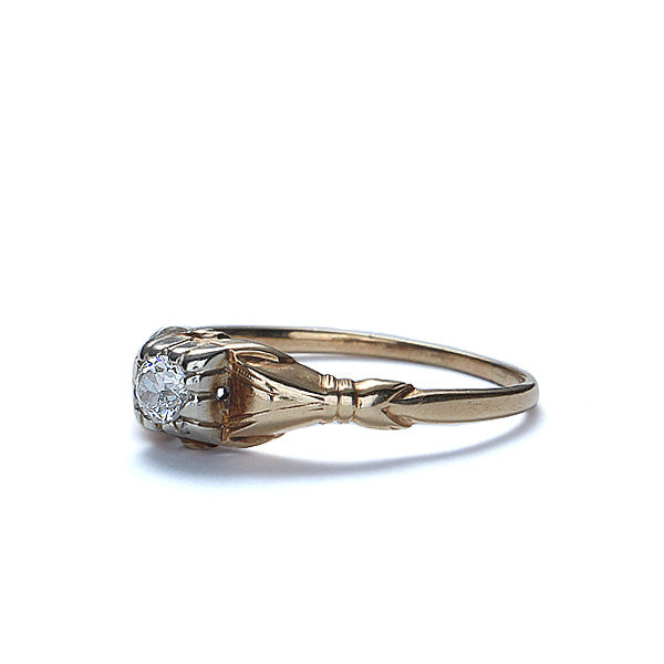 C. 1930s Diamond Engagement Ring. #VR140918-06 - Engagement Rings