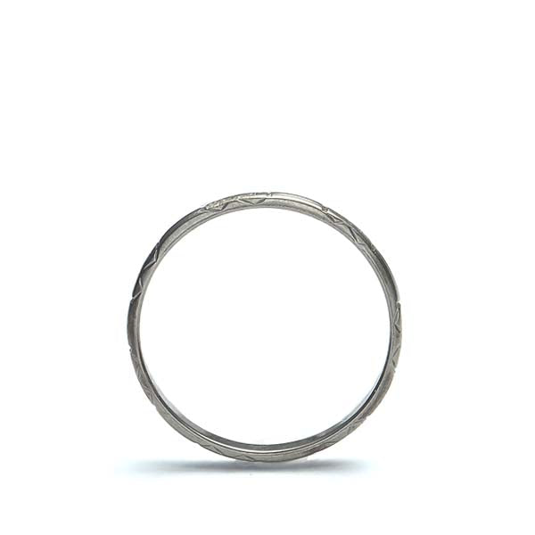 Circa 1920s Wedding Band #VB171221-3 - Wedding Bands
