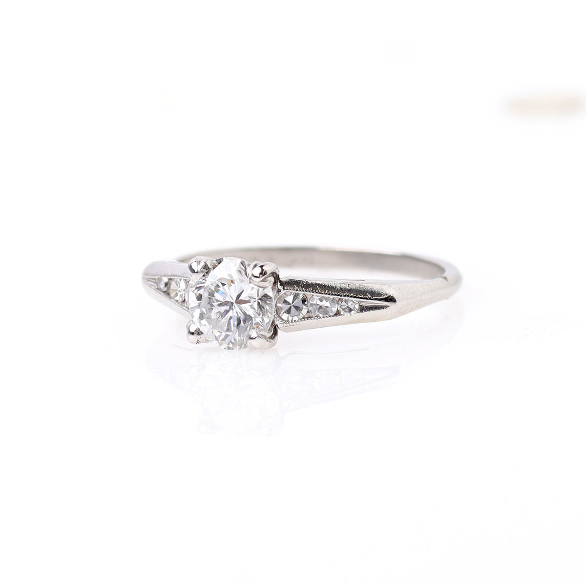 Circa 1930s Engagement Ring setting #R170809-2 - Engagement Rings