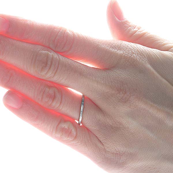 Circa 1933 Platinum Wedding Band #VR537-07 - Wedding Bands