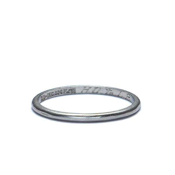 Circa 1939 Wedding band. #VR570-03 - Wedding Bands