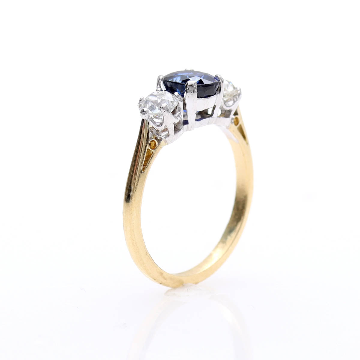 Circa 1930s Three Stone Ring #VR240906-9 - Engagement Rings