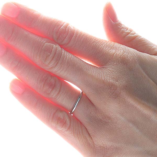 Circa 1940s Platinum Wedding Band #VR140714-04 - Wedding Bands