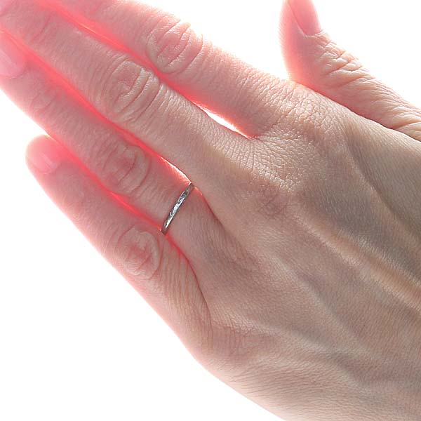 Circa 1943 Platinum and Diamond Wedding Band #VR0415-01 - Wedding Bands