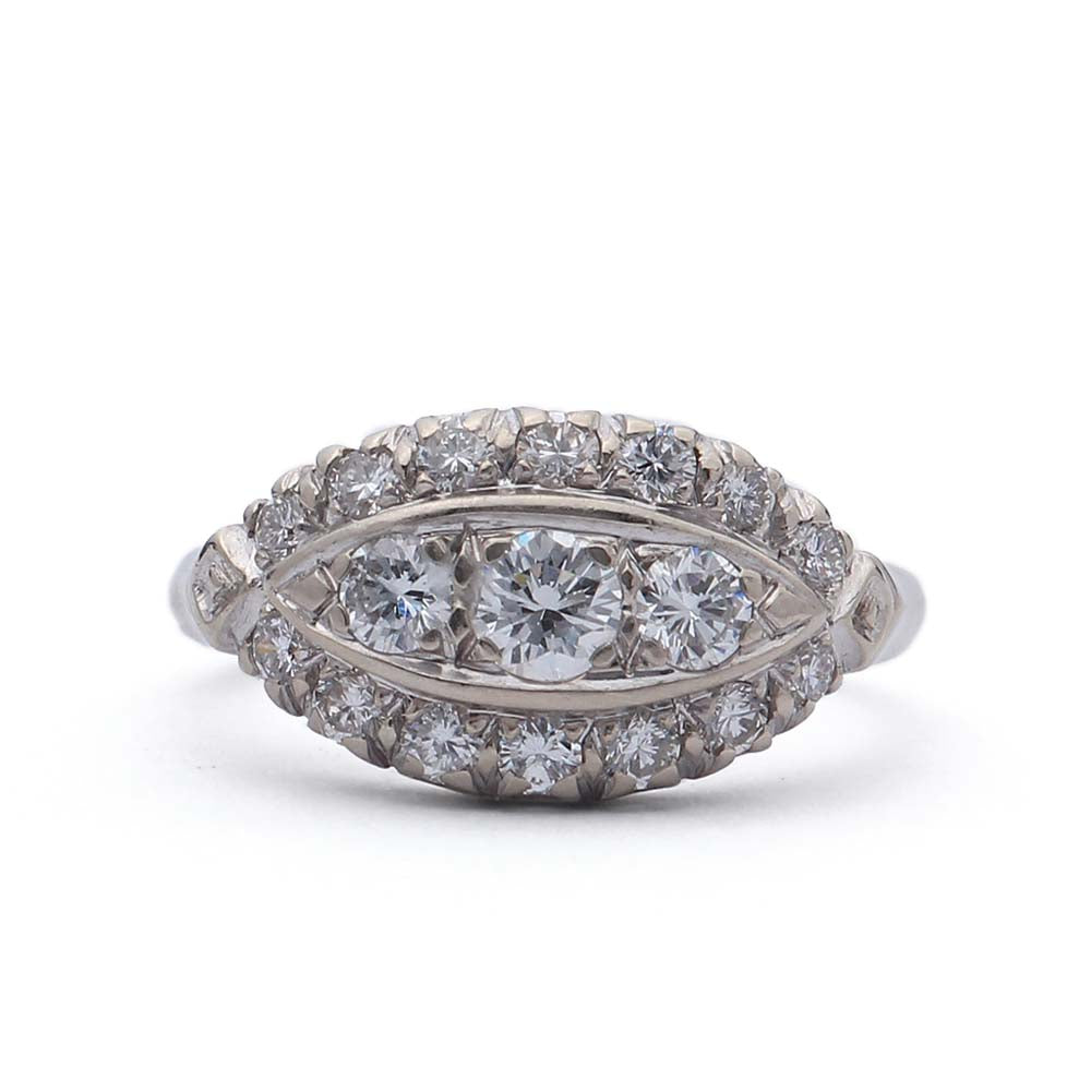 Circa 1950s Diamond Ring. #VR150910-02 - Leigh Jay & Co