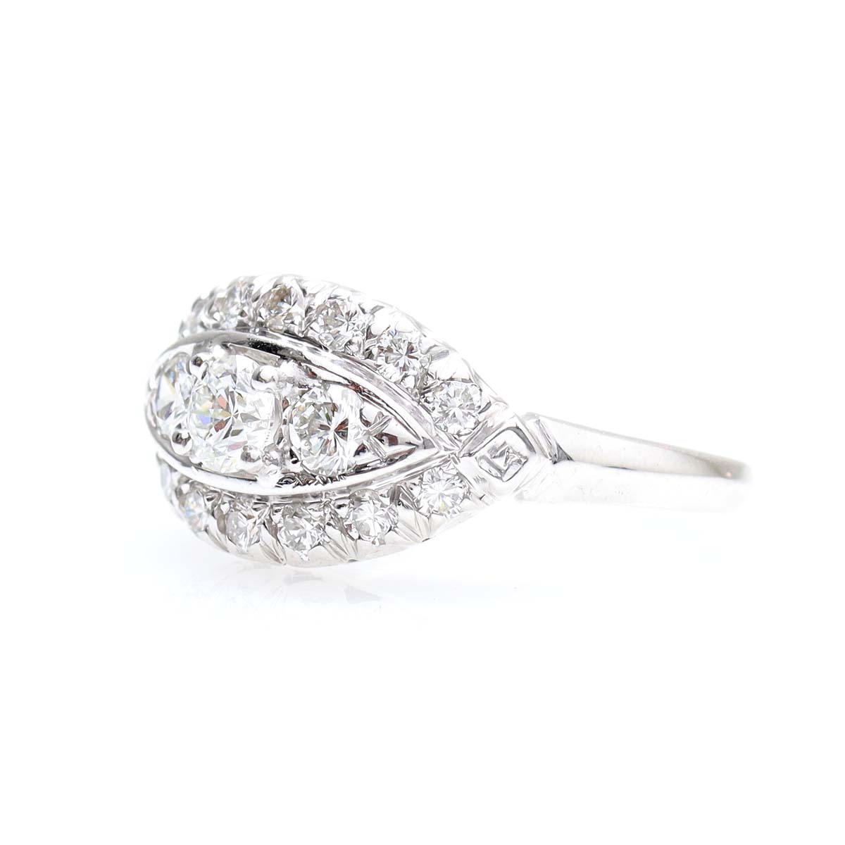 Circa 1950s Diamond Ring #VR150910-02 - Leigh Jay & Co