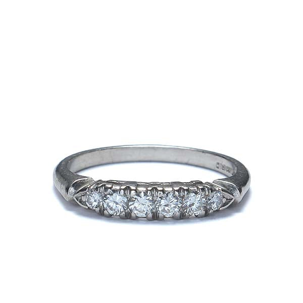 Circa 1950s Diamond Wedding Band #3R088-14 - Wedding Bands