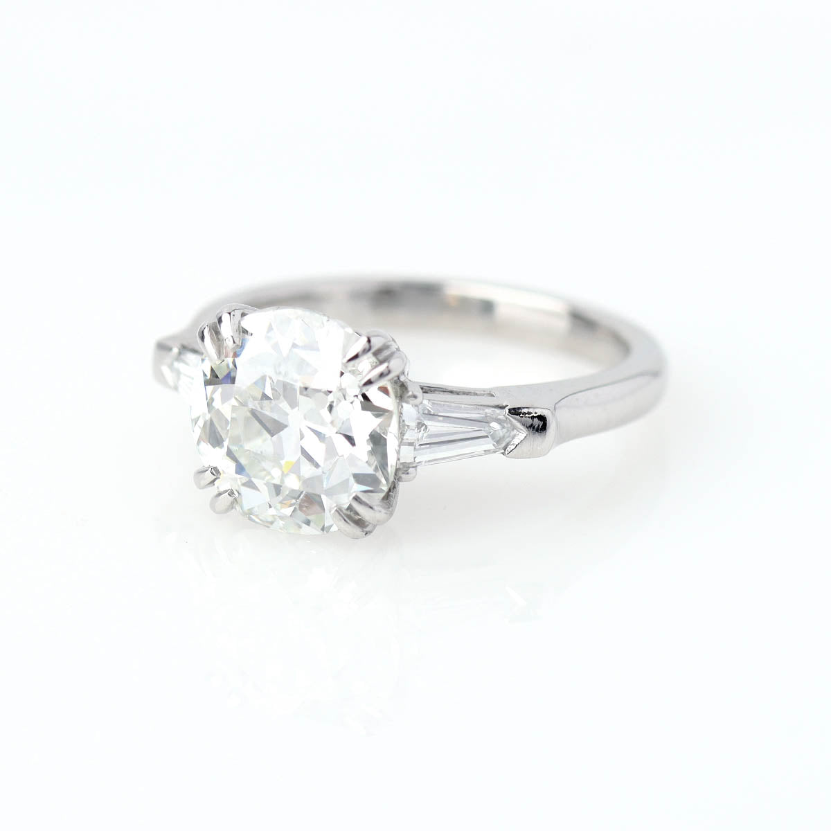 Classic Old European Cut Diamond Engagement Ring #3766-1 - Engagement Rings