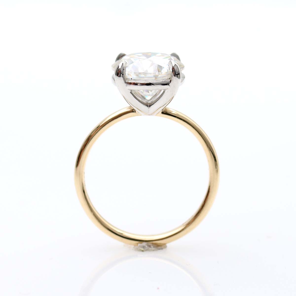 Contemporary Four Prong Solitaire #3651-1 - Engagement Rings