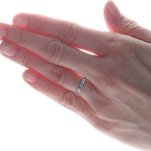 Diamond and Sapphire #L1924WSA 14k Default Title