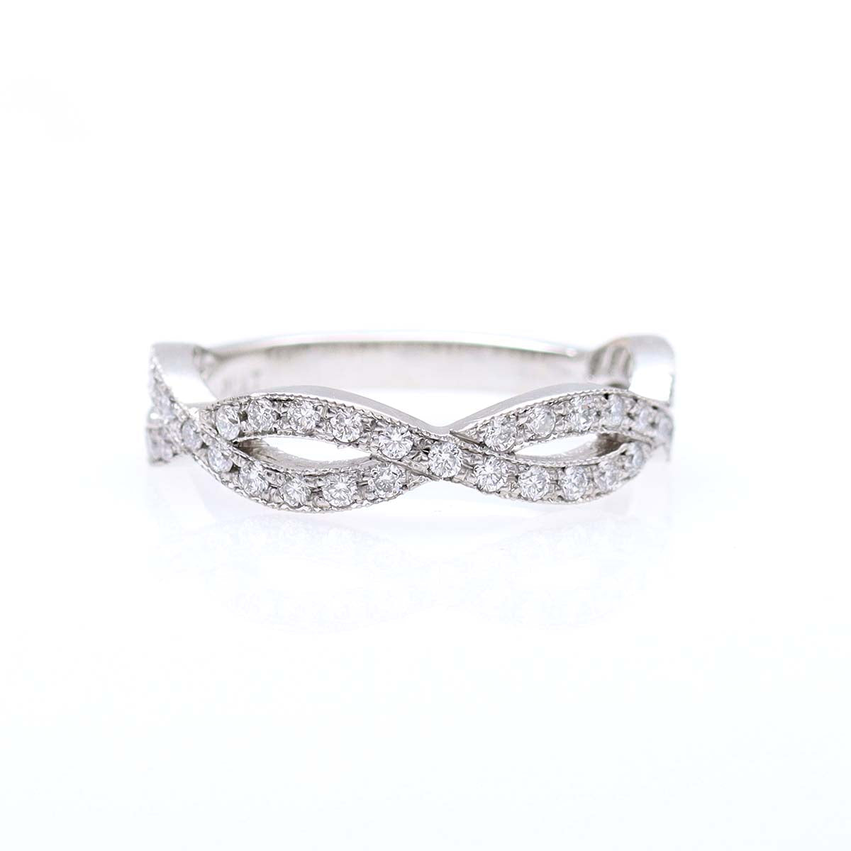 Diamond Wedding Band #L1318PT4-1 - Wedding Bands