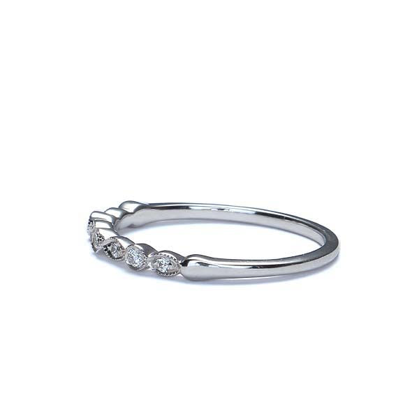 Diamond Wedding Band #L3121WB 14K - Leigh Jay & Co.