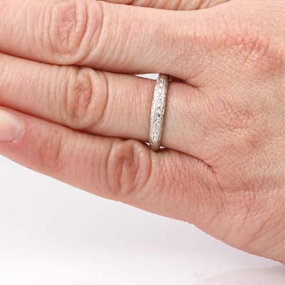 Replica Art Deco Wedding band #L2508WB 14K - Wedding Bands