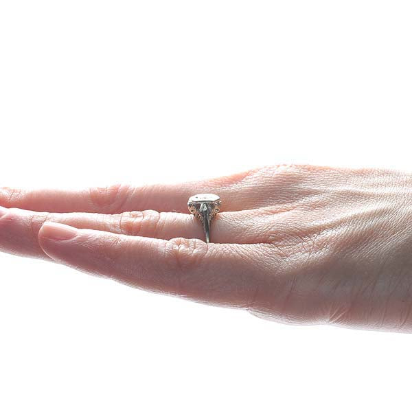 Early Art Deco Diamond Solitaire Engagement Ring #VR150604-01 - Leigh Jay & Co