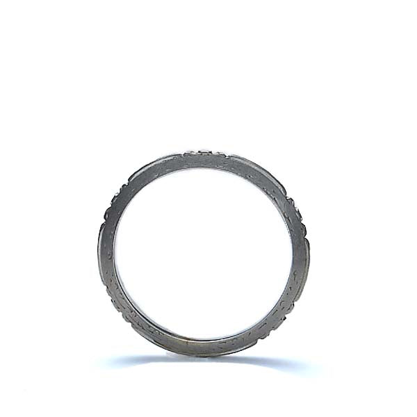 Early Art Déco Wedding band. #VR170127-07 - Wedding Bands