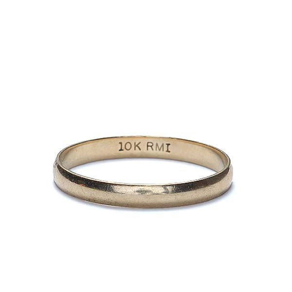 Vintage 10K wedding band #VR0730-03 - Wedding Bands
