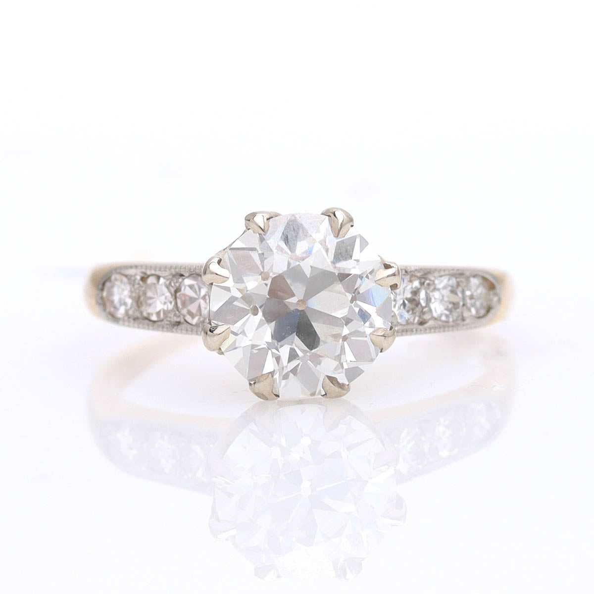 Edwardian Era Antique Engagement Ring #VR240922 - Engagement Rings