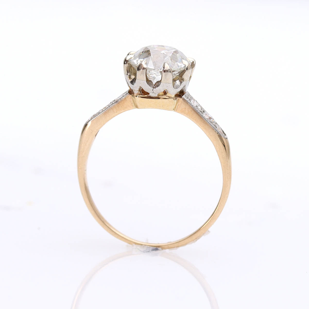 Edwardian Era Antique Engagement Ring #VR240922 - Engagement Rings