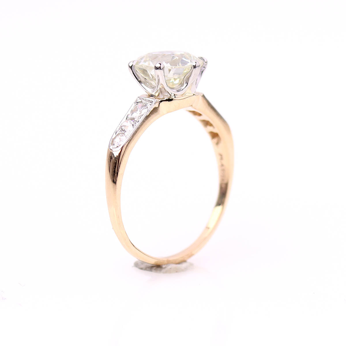 Edwardian Era Antique Engagement Ring #VR240922A - Engagement Rings