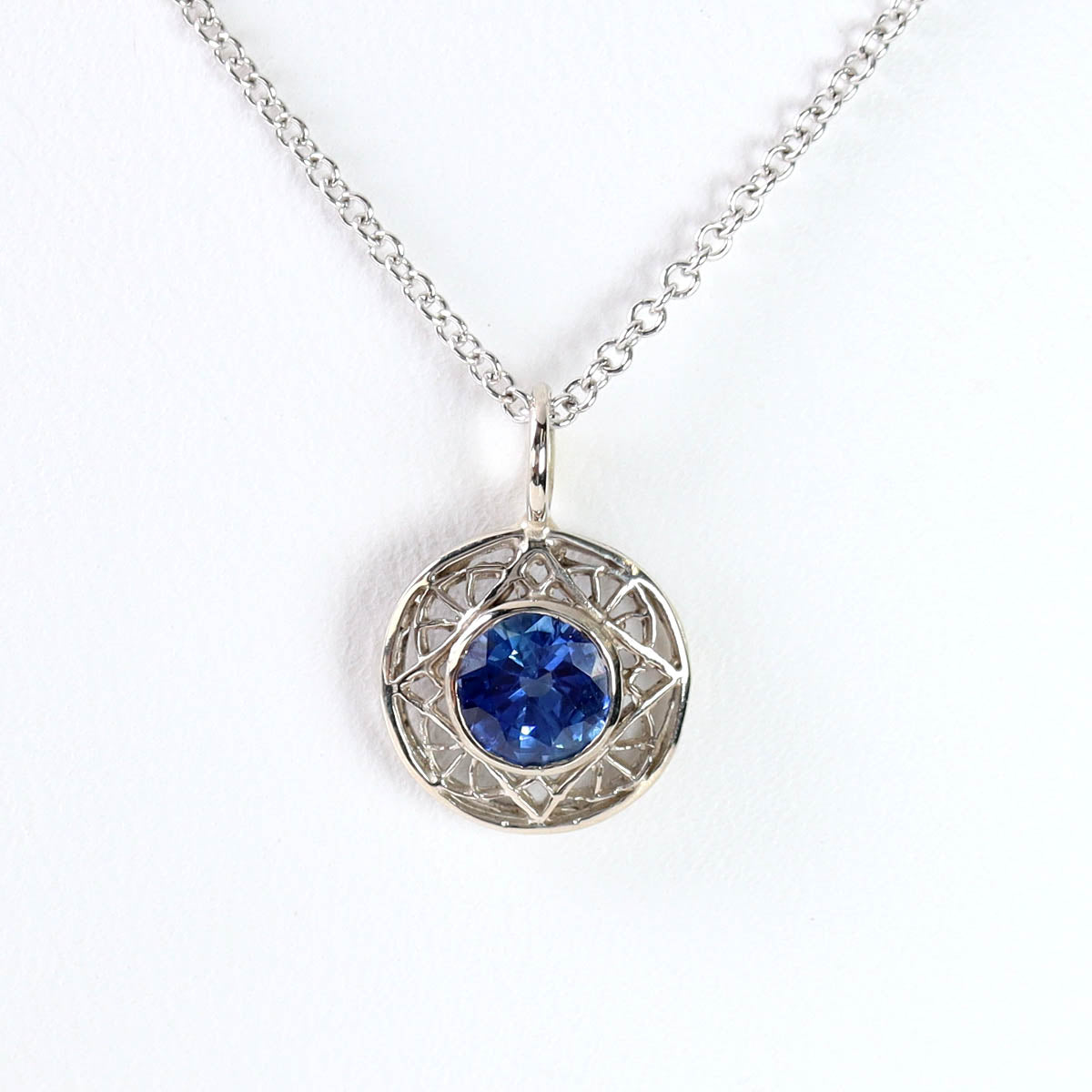 Edwardian inspired Pendant Necklace #LP5025W14-1 - Necklaces