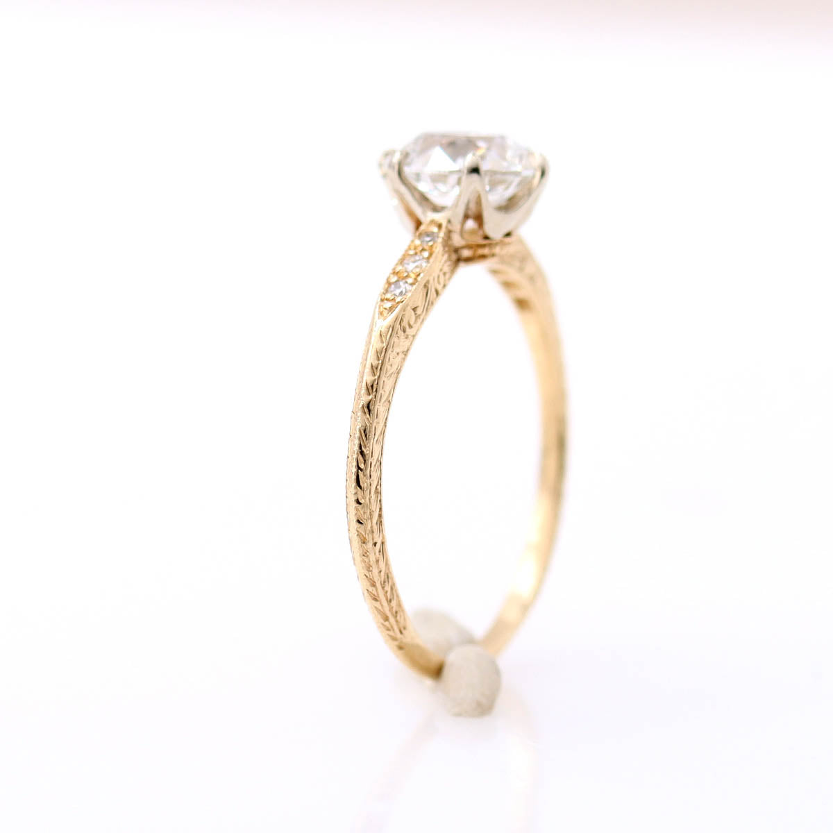 Edwardian Revival Engagement Ring #3604HE-9 - Engagement Rings