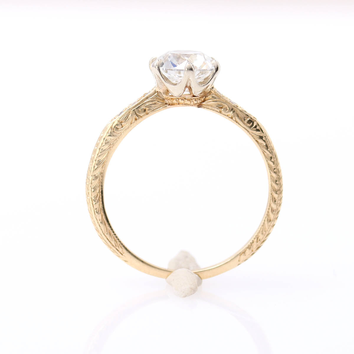 Edwardian Revival Engagement Ring #3604HE-9 - Engagement Rings