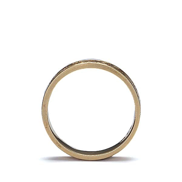 Irish Hand Engraved Wedding Band #VR0206-01 - Wedding Bands