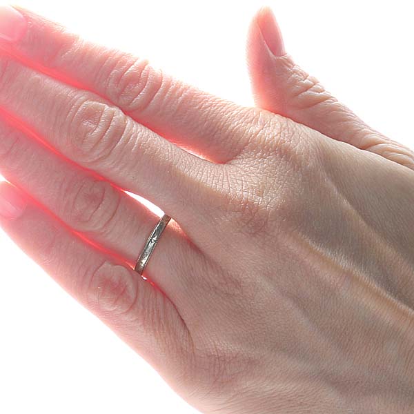 J.R. Woods Vintage Wedding Band #VWB-48 - Wedding Bands